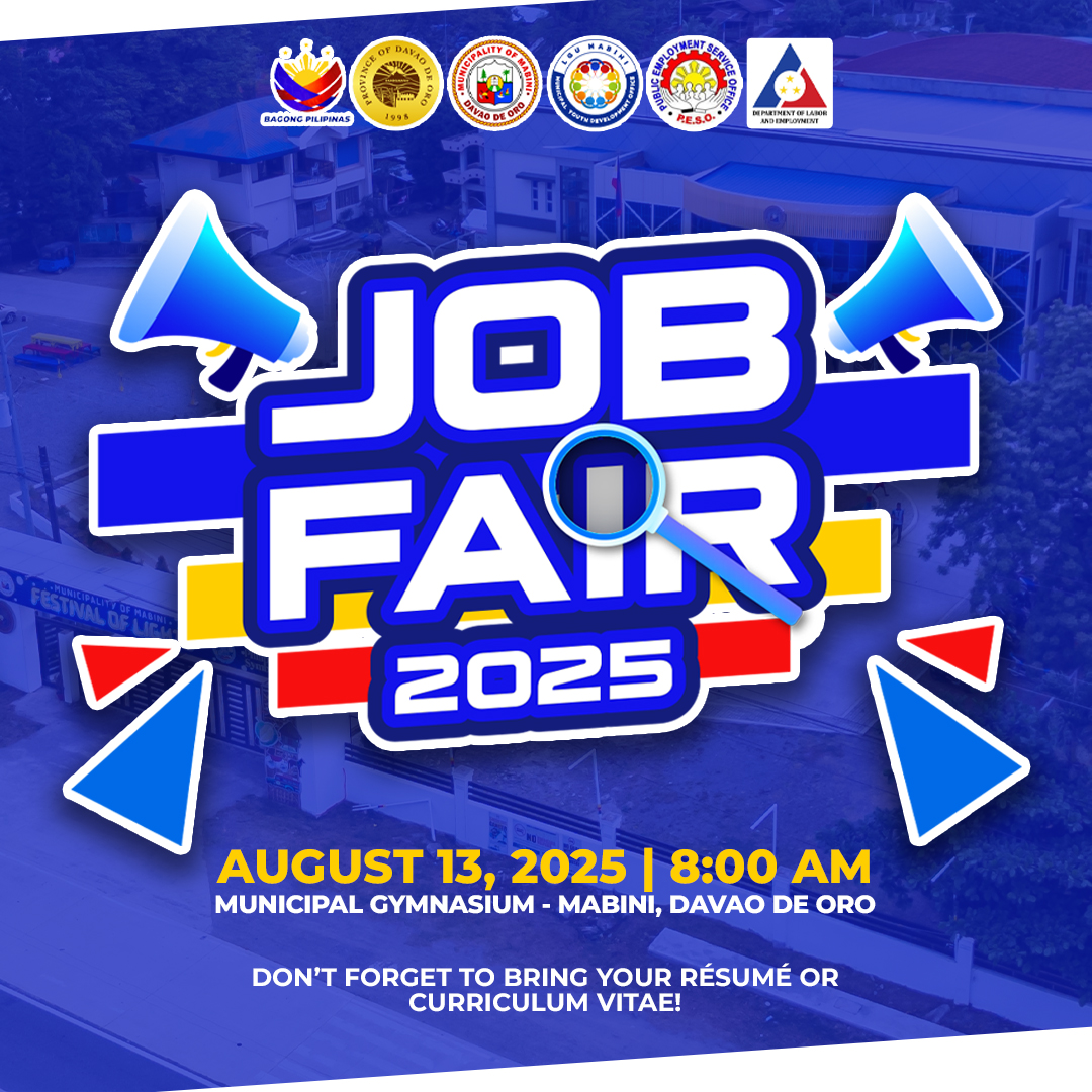 Job seekers at PESO Mabini job fair